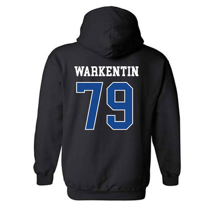 Boise State - NCAA Football : Connor Warkentin - Classic Fashion Shersey Hooded Sweatshirt