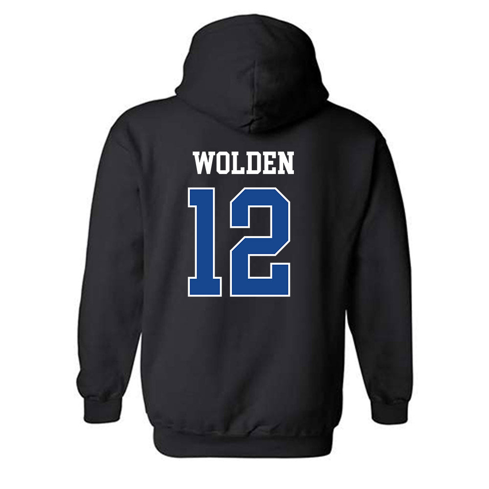 Boise State - NCAA Beach Volleyball : Addison Wolden - Classic Fashion Shersey Hooded Sweatshirt-1