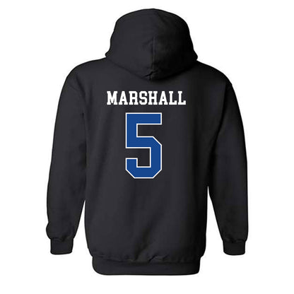 Boise State - NCAA Football : Chris Marshall - Classic Fashion Shersey Hooded Sweatshirt-1