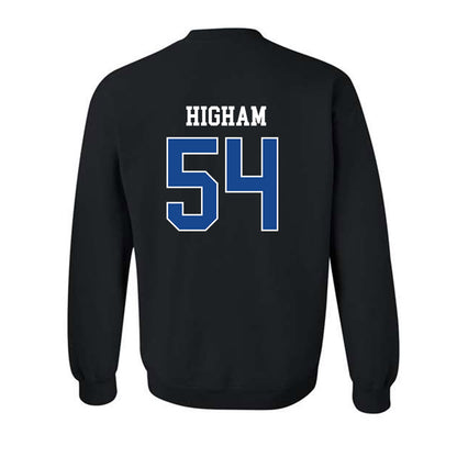 Boise State - NCAA Football : Hunter Higham - Classic Fashion Shersey Crewneck Sweatshirt-1