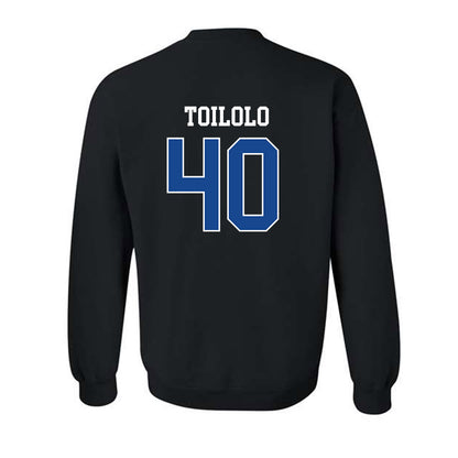 Boise State - NCAA Football : De'Shawn Toilolo - Classic Fashion Shersey Crewneck Sweatshirt-1