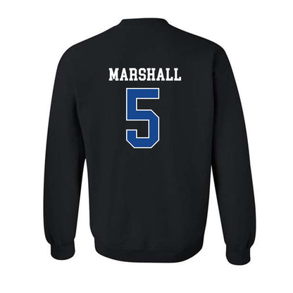 Boise State - NCAA Football : Chris Marshall - Classic Fashion Shersey Crewneck Sweatshirt-1