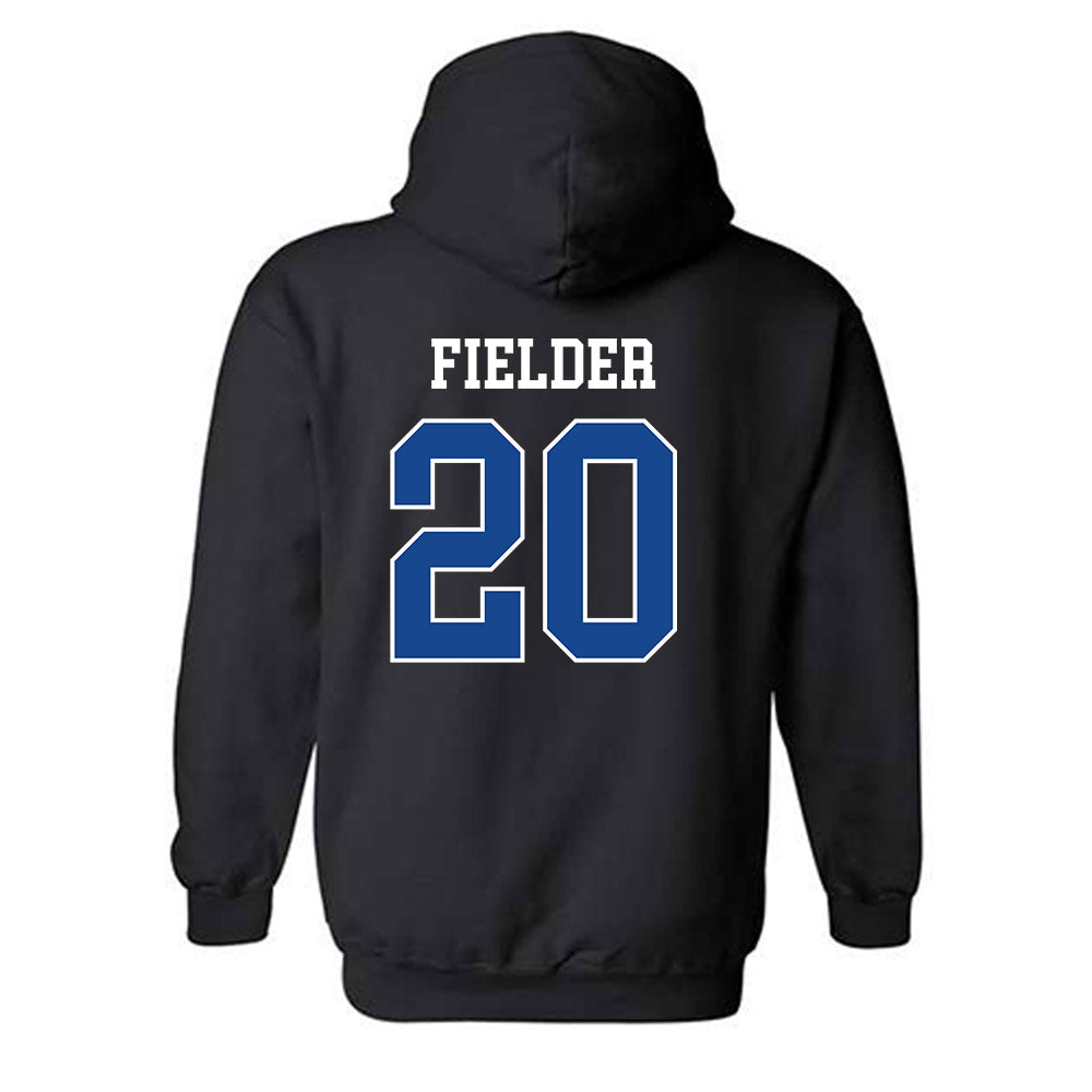 Boise State - NCAA Men's Basketball : Drew Fielder - Classic Fashion Shersey Hooded Sweatshirt-1