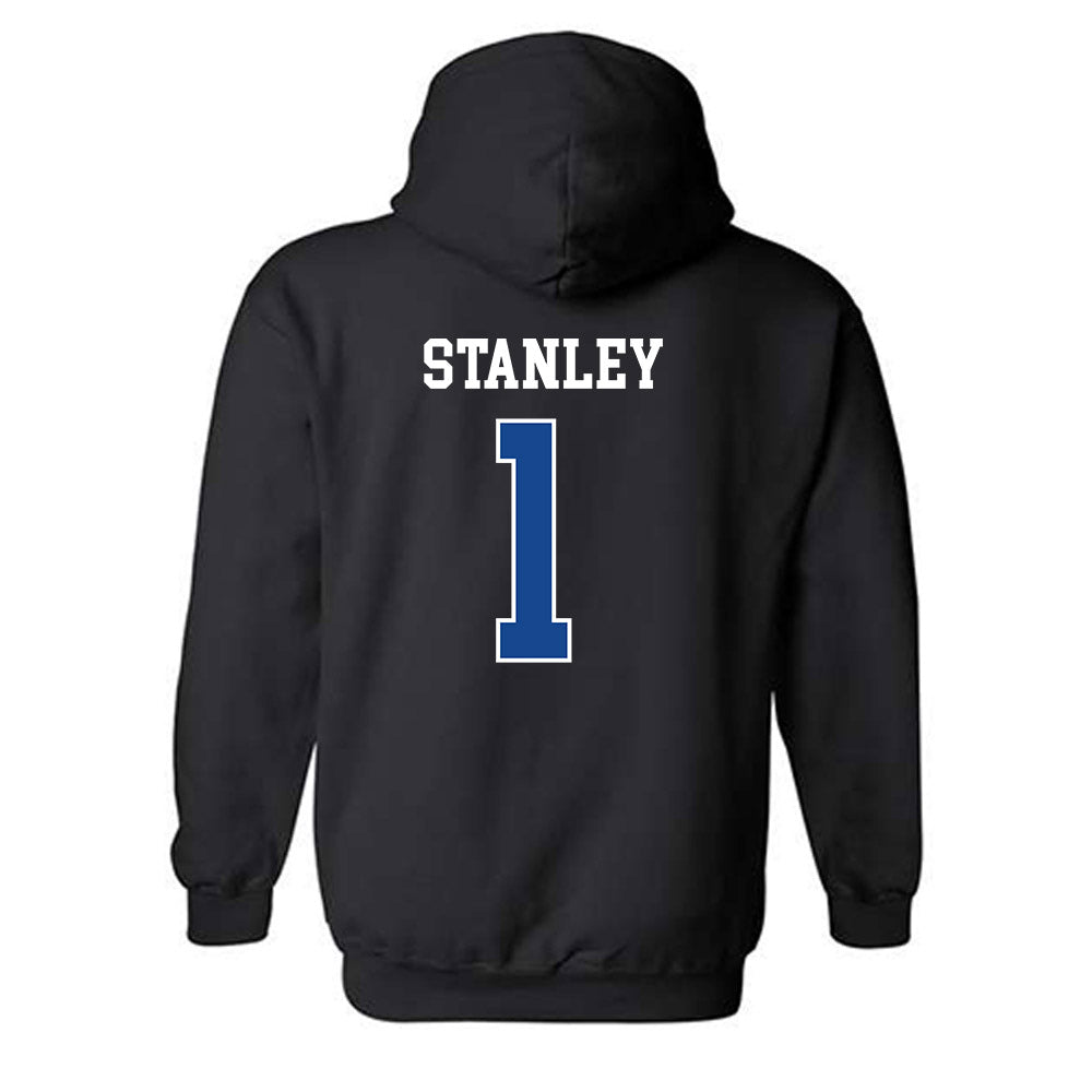 Boise State - NCAA Men's Basketball : O'Mar Stanley - Classic Fashion Shersey Hooded Sweatshirt