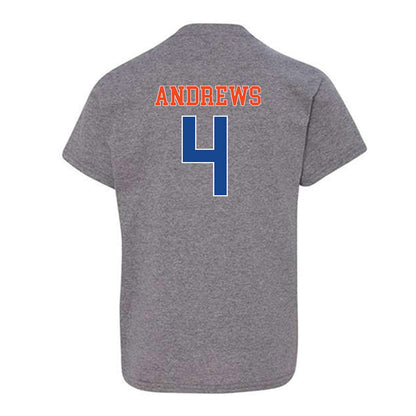 Boise State - NCAA Men's Basketball : Dylan Andrews - Classic Shersey Youth T-Shirt-1