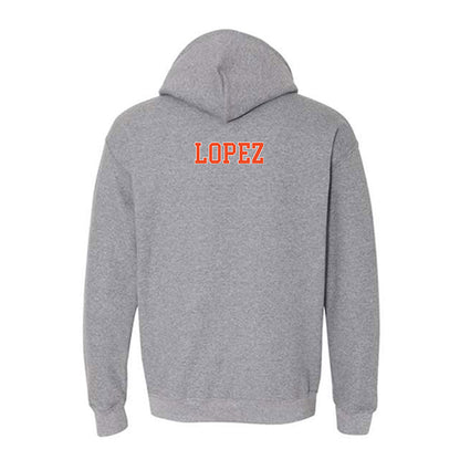 Boise State - NCAA Women's Gymnastics : Emily Lopez - Classic Shersey Hooded Sweatshirt