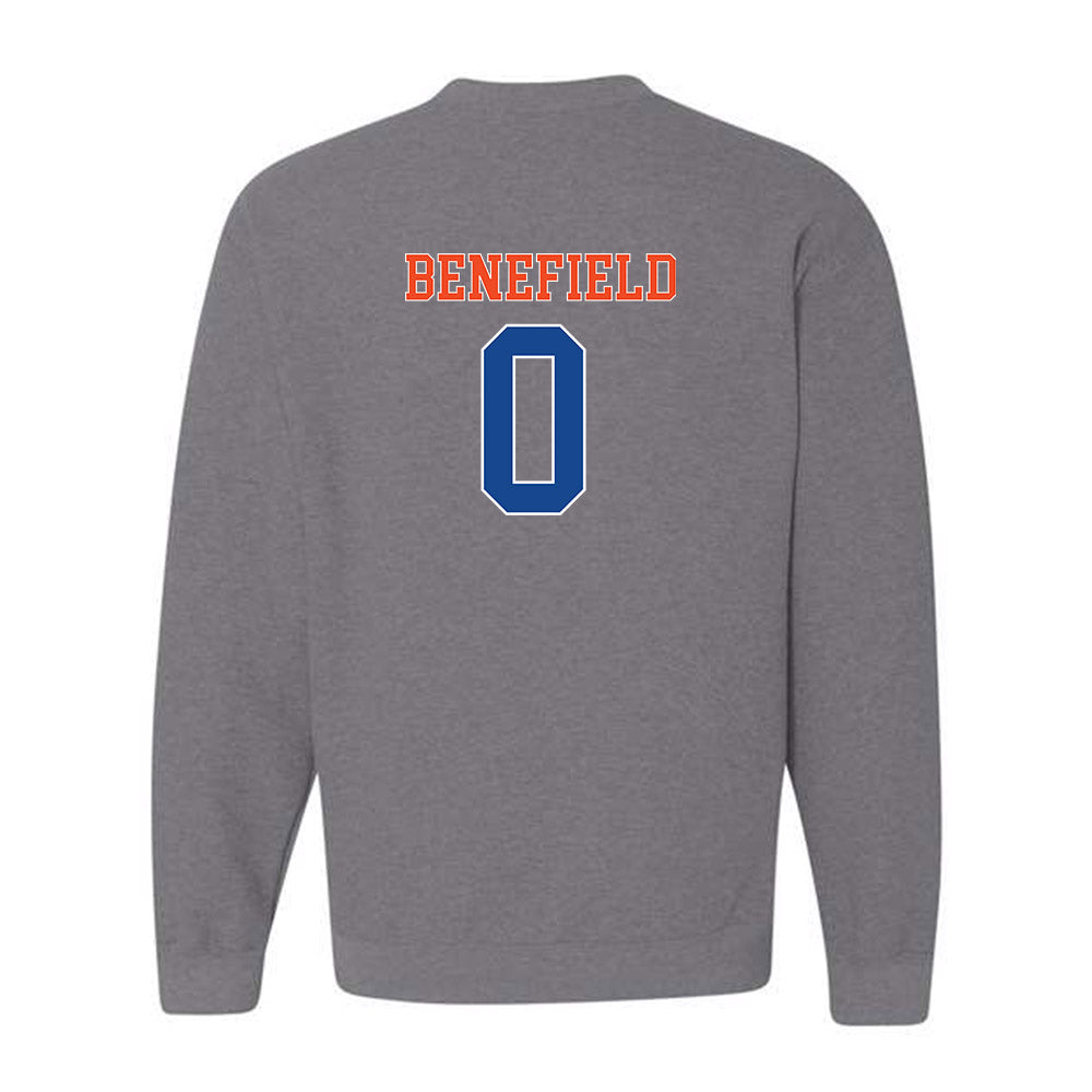 Boise State - NCAA Football : Ty Benefield - Classic Shersey Crewneck Sweatshirt