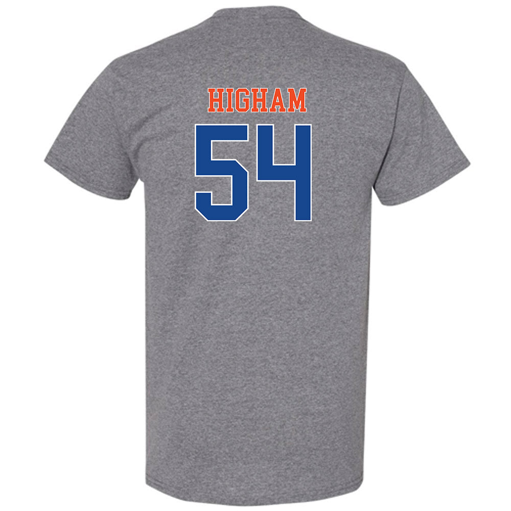 Boise State - NCAA Football : Hunter Higham - Classic Shersey T-Shirt-1