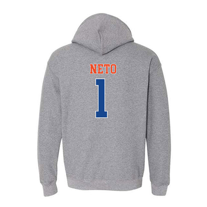Boise State - NCAA Men's Basketball : Aginaldo Neto - Classic Shersey Hooded Sweatshirt-1