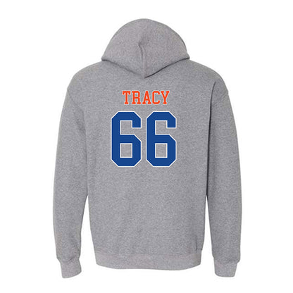 Boise State - NCAA Football : Jacob Tracy - Classic Shersey Hooded Sweatshirt-1