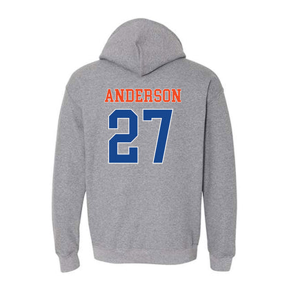 Boise State - NCAA Women's Soccer : Oakley Anderson - Classic Shersey Hooded Sweatshirt