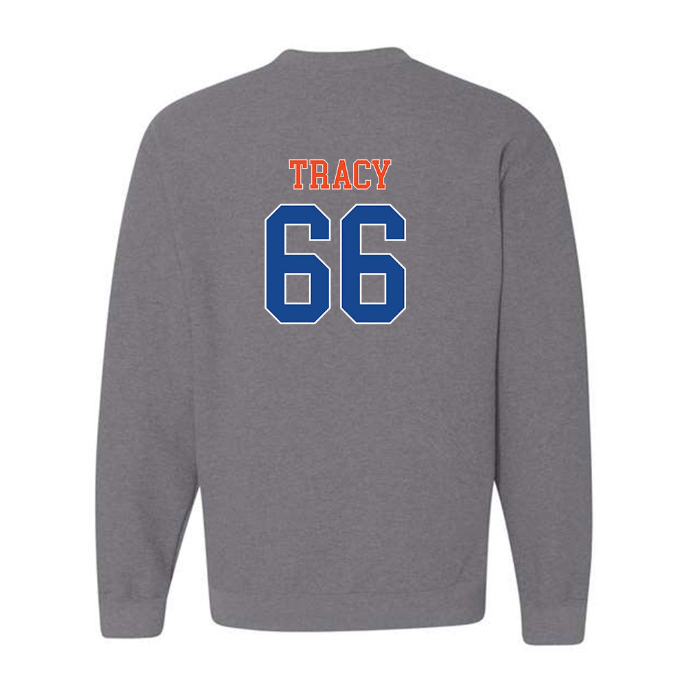 Boise State - NCAA Football : Jacob Tracy - Classic Shersey Crewneck Sweatshirt-1