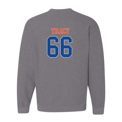 Boise State - NCAA Football : Jacob Tracy - Classic Shersey Crewneck Sweatshirt-1