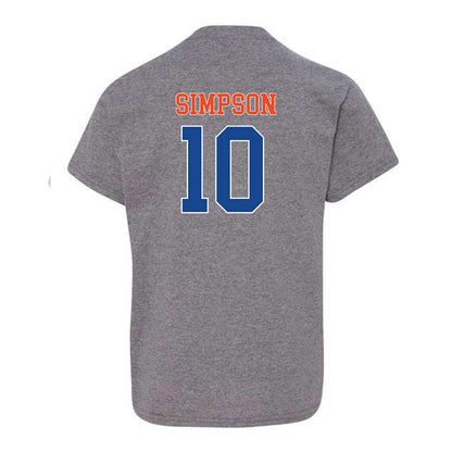 Boise State - NCAA Football : Andrew Simpson - Classic Shersey Youth T-Shirt