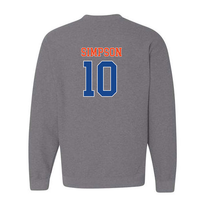 Boise State - NCAA Football : Andrew Simpson - Classic Shersey Crewneck Sweatshirt