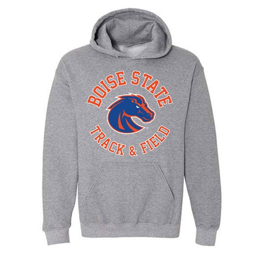 Boise State - NCAA Women's Track & Field : Tatum Erlandson - Classic Shersey Hooded Sweatshirt-0