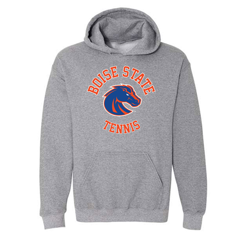 Boise State - NCAA Women's Tennis : Carla Grignac - Classic Shersey Hooded Sweatshirt-0