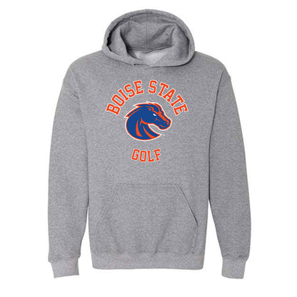 Boise State - NCAA Men's Golf : Chase Gorder - Classic Shersey Hooded Sweatshirt-0