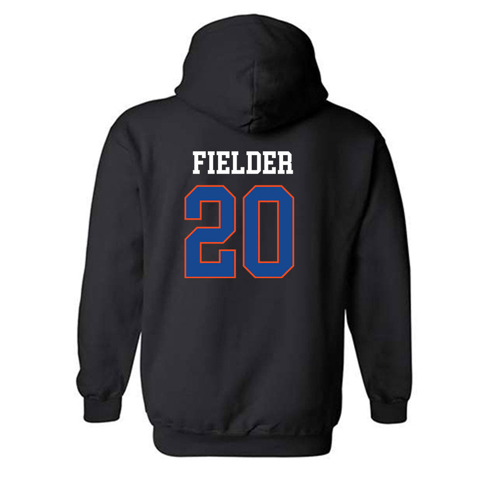 Boise State - NCAA Men's Basketball : Drew Fielder - Classic Shersey Hooded Sweatshirt-1