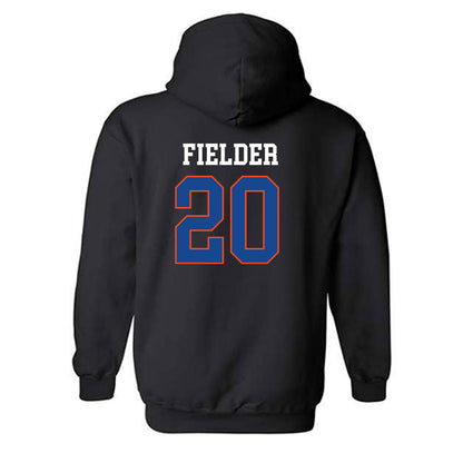 Boise State - NCAA Men's Basketball : Drew Fielder - Classic Shersey Hooded Sweatshirt-1