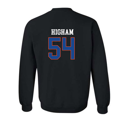 Boise State - NCAA Football : Hunter Higham - Classic Shersey Crewneck Sweatshirt-1