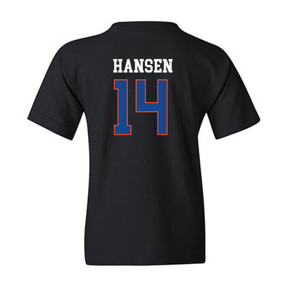Boise State - NCAA Women's Basketball : Mya Hansen - Classic Shersey Youth T-Shirt-1