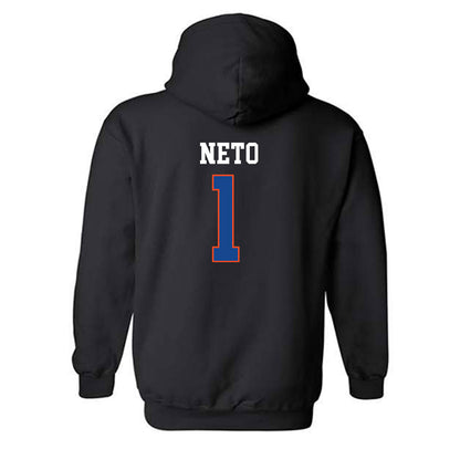 Boise State - NCAA Men's Basketball : Aginaldo Neto - Classic Shersey Hooded Sweatshirt-1