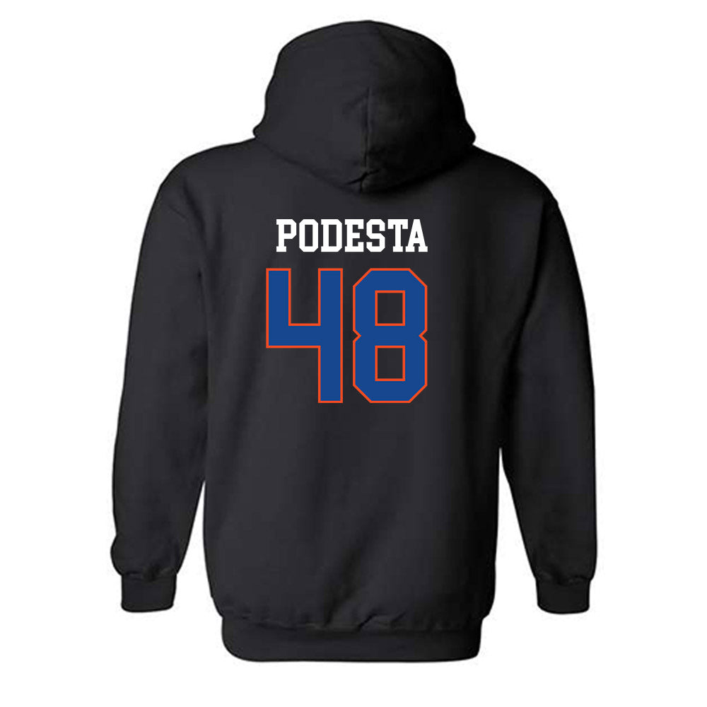 Boise State - NCAA Football : Roland Podesta - Classic Shersey Hooded Sweatshirt-1