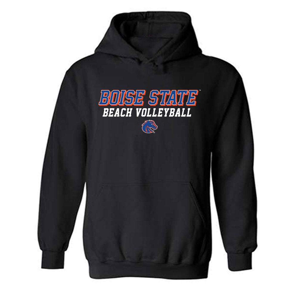 Boise State - NCAA Beach Volleyball : Addi Wolden - Classic Shersey Hooded Sweatshirt-0