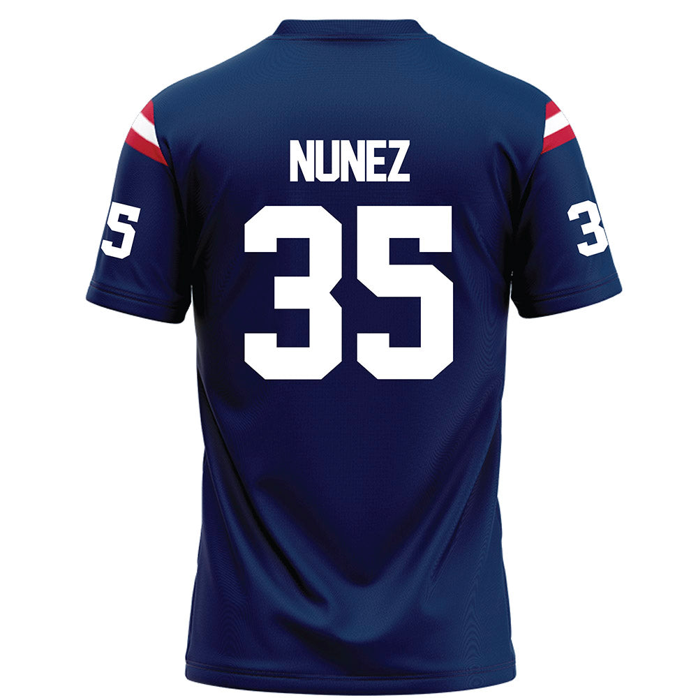 FAU - NCAA Football : Eduardo Nunez - Football Jersey