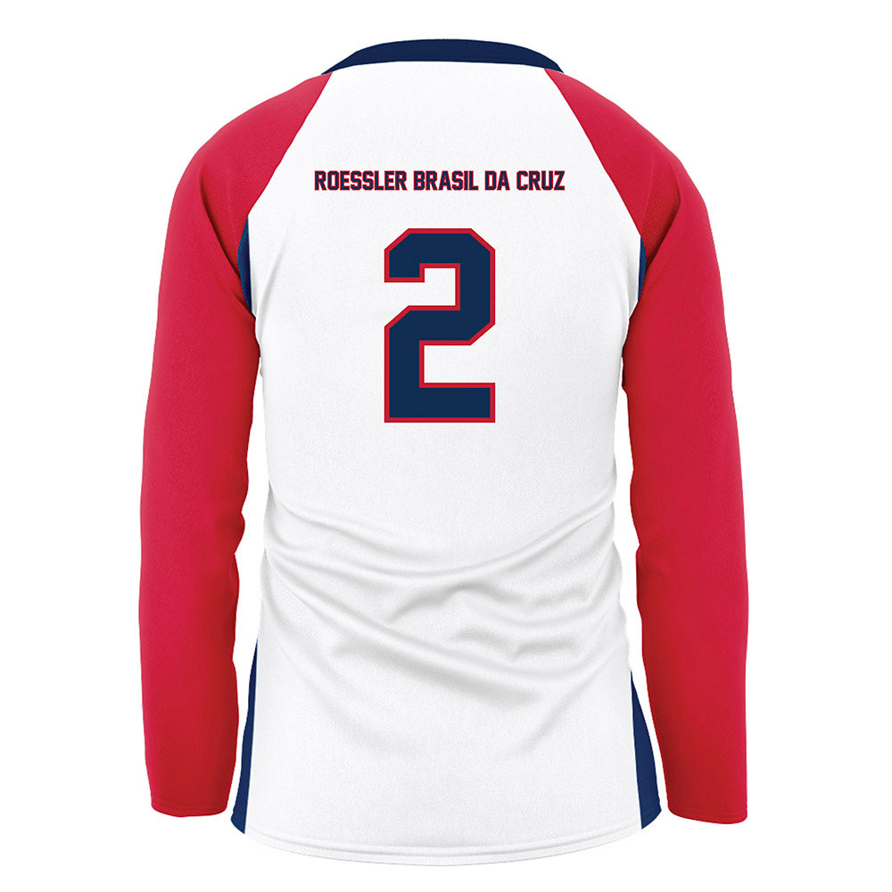 FAU - NCAA Women's Volleyball : Ana Paula Roessler Brasil da Cruz - Volleyball Jersey-1