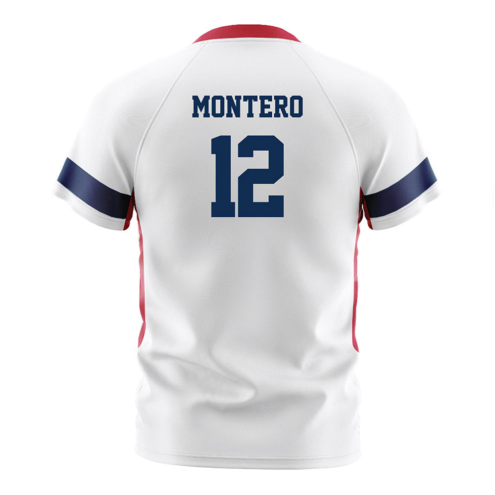 FAU - NCAA Men's Soccer : Jeremy Montero - White Soccer Jersey-1