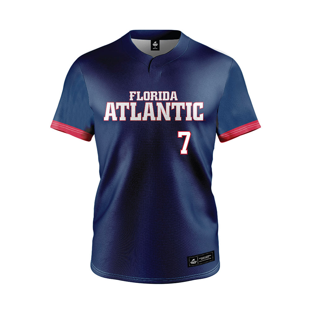 FAU - NCAA Baseball : Michael Bollinger Jr - Jersey-0