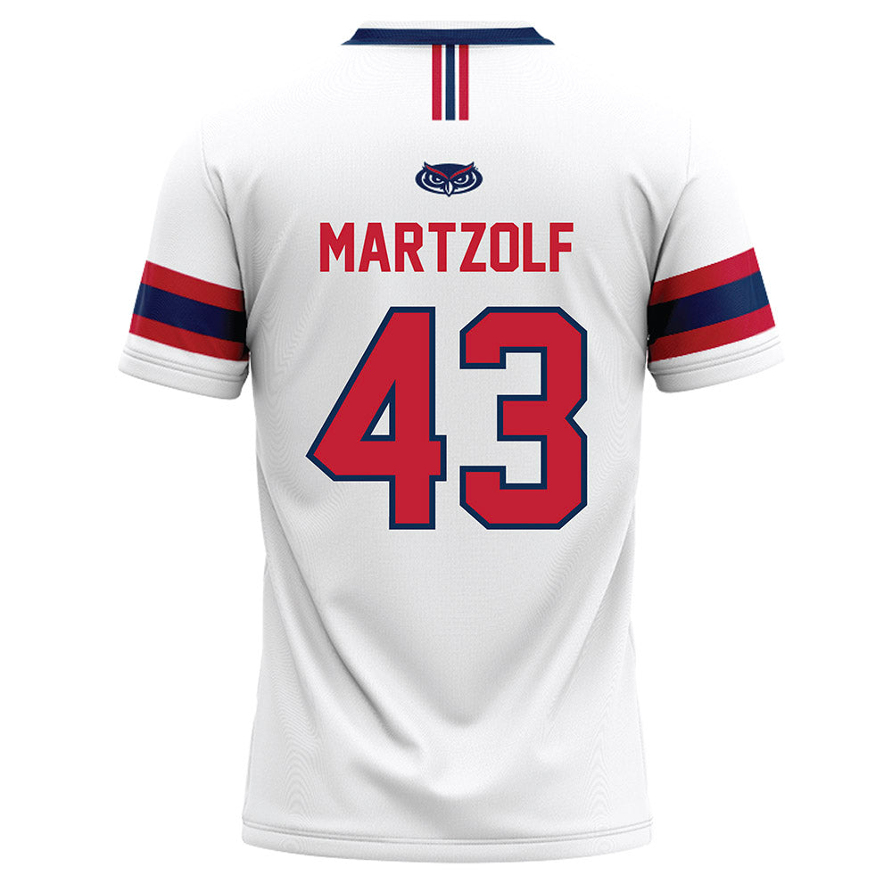 FAU - NCAA Baseball : Max Martzolf - Baseball Jersey