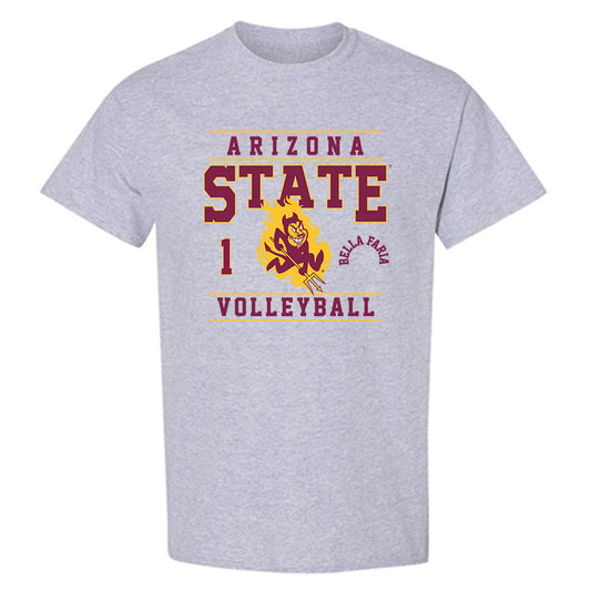 Arizona State - NCAA Women's Volleyball : Bella Faria - Classic Fashion Shersey T-Shirt