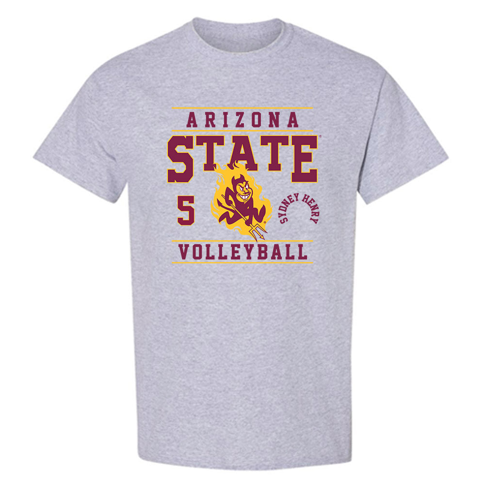 Arizona State - NCAA Women's Volleyball : Sydney Henry - Classic Fashion Shersey T-Shirt-0
