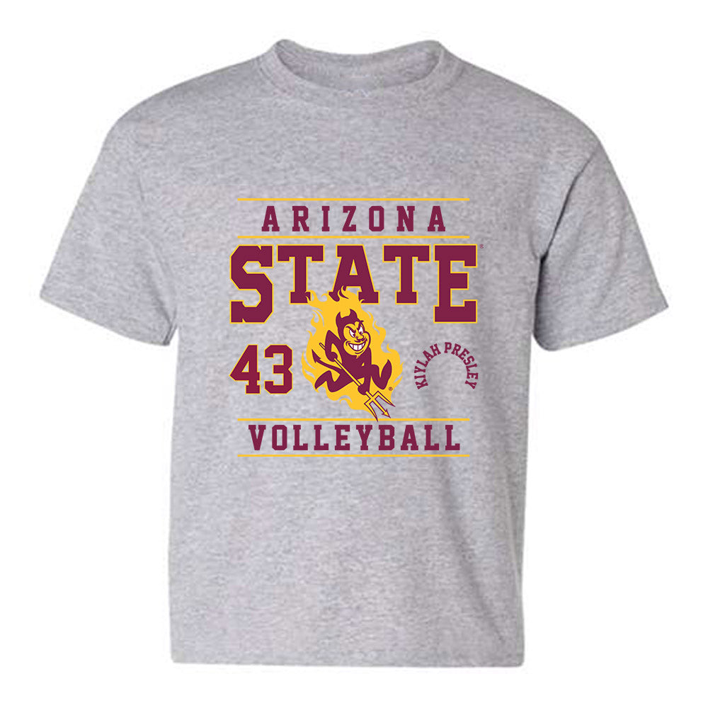 Arizona State - NCAA Women's Volleyball : Kiylah Presley - Classic Fashion Shersey Youth T-Shirt-0