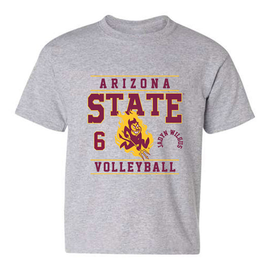 Arizona State - NCAA Women's Volleyball : Jadyn Wilgus - Classic Fashion Shersey Youth T-Shirt