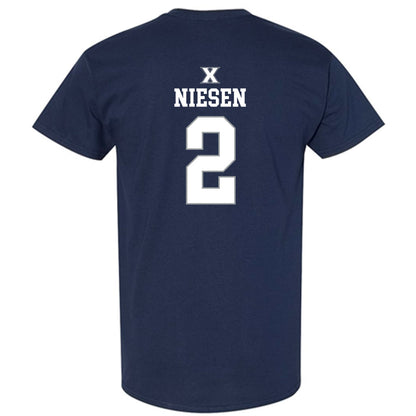 Xavier - NCAA Women's Volleyball : Kelsey Niesen - Replica Shersey T-Shirt-1
