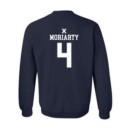 Xavier - NCAA Women's Volleyball : Charlotte Moriarty - Replica Shersey Crewneck Sweatshirt