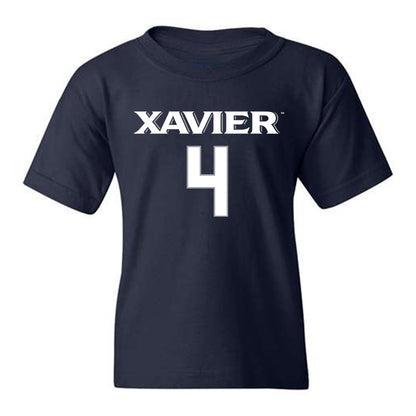 Xavier - NCAA Women's Volleyball : Charlotte Moriarty - Replica Shersey Youth T-Shirt