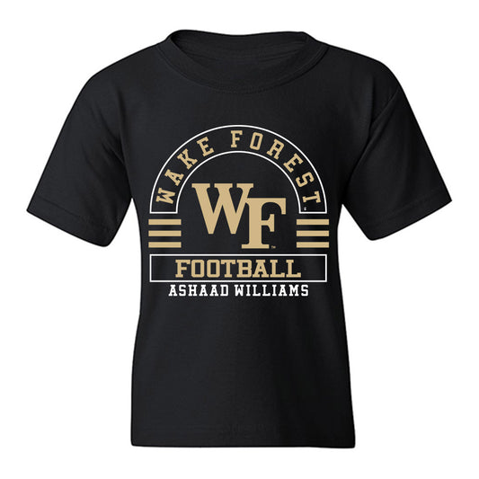 Wake Forest - NCAA Football : Ashaad Williams - Classic Fashion Shersey Youth T-Shirt-0