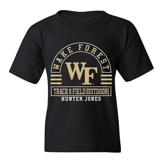Wake Forest - NCAA Men's Track & Field : Hunter Jones - Classic Fashion Shersey Youth T-Shirt-0