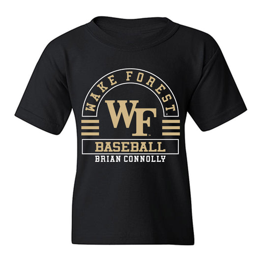 Wake Forest - NCAA Baseball : Brian Connolly - Classic Fashion Shersey Youth T-Shirt-0