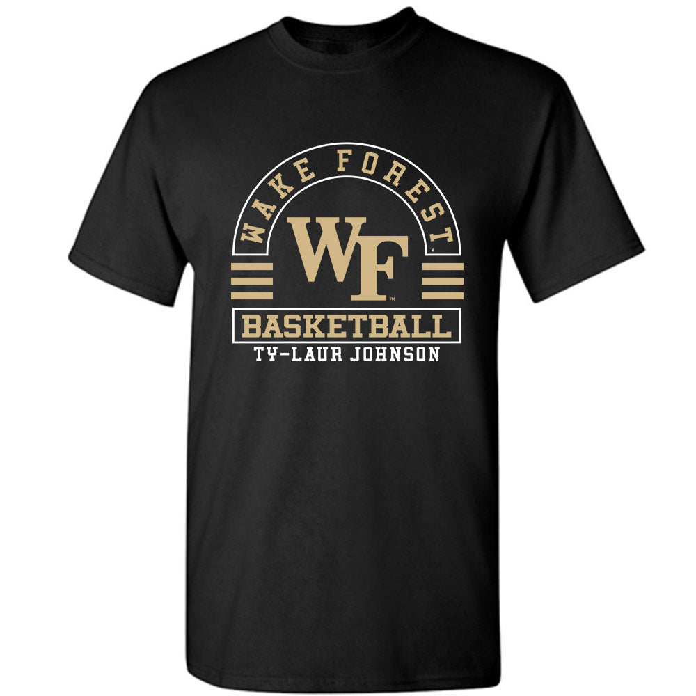 Wake Forest - NCAA Men's Basketball : Ty-laur Johnson - Classic Fashion Shersey T-Shirt