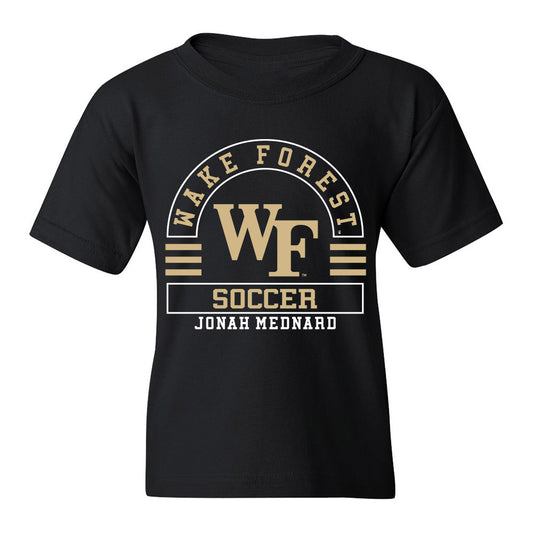 Wake Forest - NCAA Men's Soccer : Jonah Mednard - Classic Fashion Shersey Youth T-Shirt