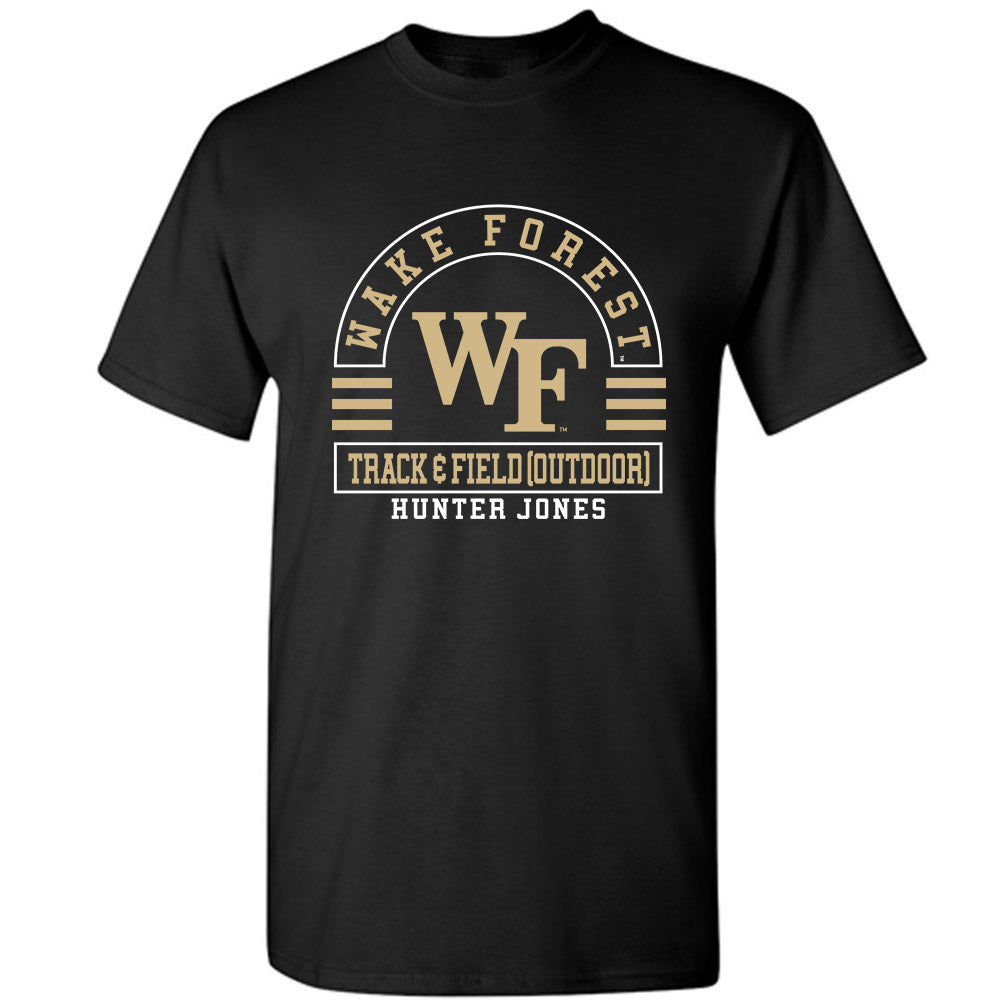 Wake Forest - NCAA Men's Track & Field : Hunter Jones - Classic Fashion Shersey T-Shirt-0