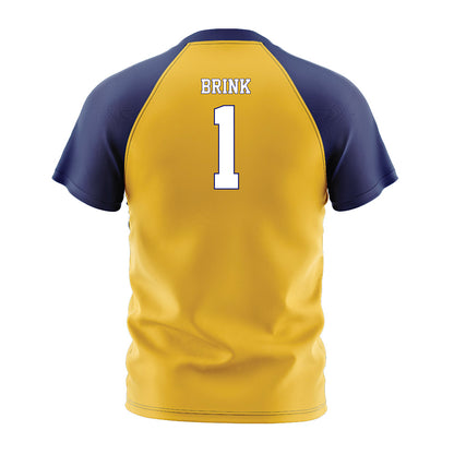 Marquette - NCAA Men's Soccer : Marten Brink - Gold Soccer Jersey