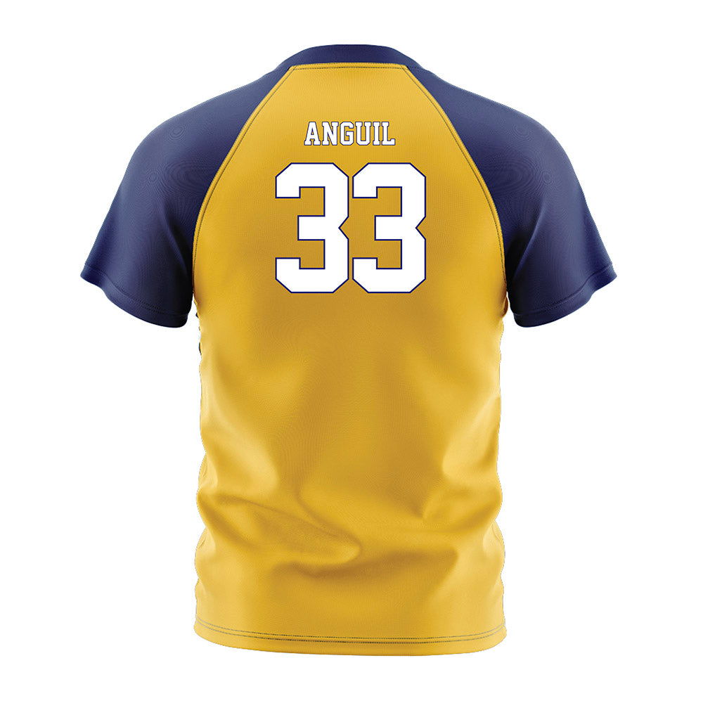 Marquette - NCAA Men's Soccer : Gabriel Anguil - Gold Soccer Jersey