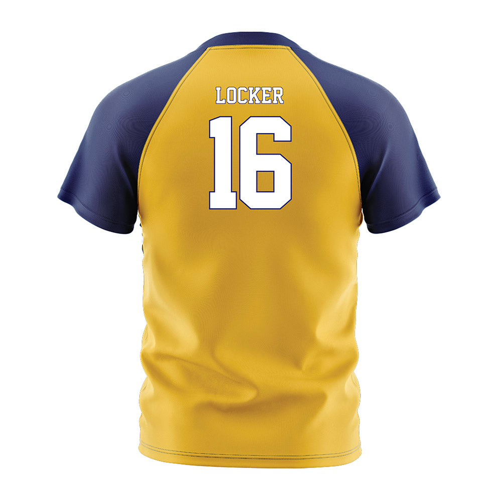 Marquette - NCAA Men's Soccer : Grant Locker - Gold Soccer Jersey